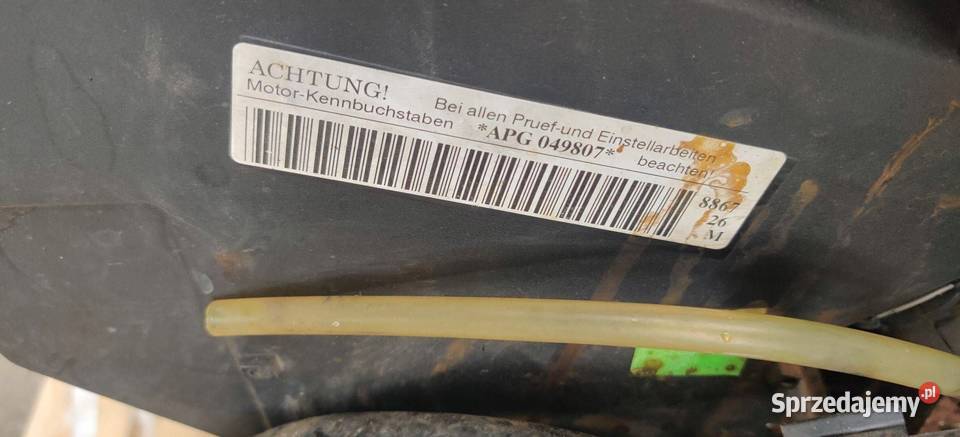 SILNIK KOMPLETNY APG SEAT LEON I 1 18 AUDI A3 8L Rudziniec