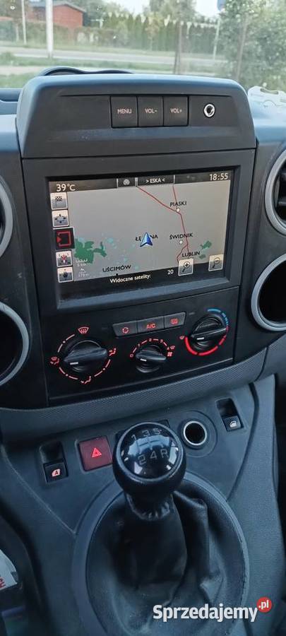 Citroen Berlingo 16 HDi 3osobowy klimatyzacja Łęczna