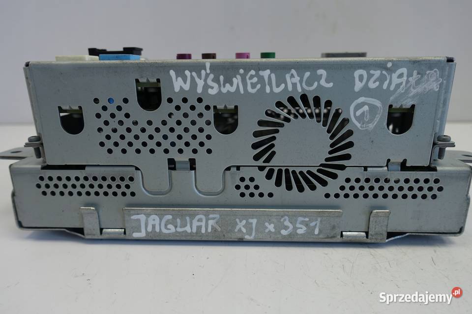 Jaguar XJ X351 WYŚWIETLACZ monitor NAWIGACJI Chełm