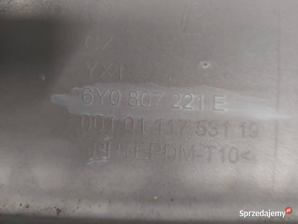 SKODA FABIA I LIFT zderzak przód 6Y0807221E