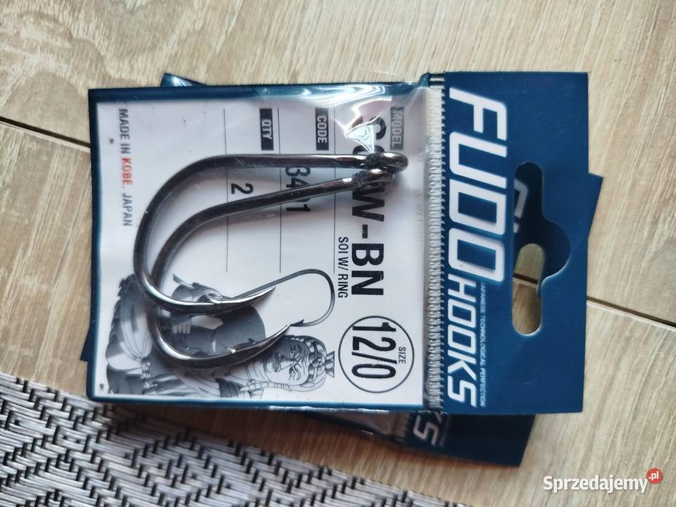 Sprzedam haczyki Fudo Hooks Duża ilość różne Dzierżoniów sprzedam
