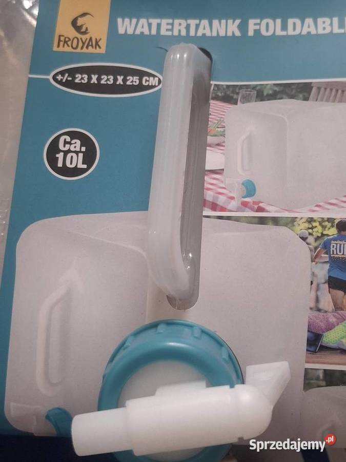 Składany kanister na wodę 10L Froyak Nowy Otwock