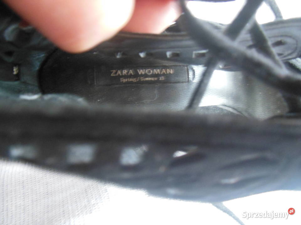 Buty letnie szpilki ażurowe czarne r38 Kielce