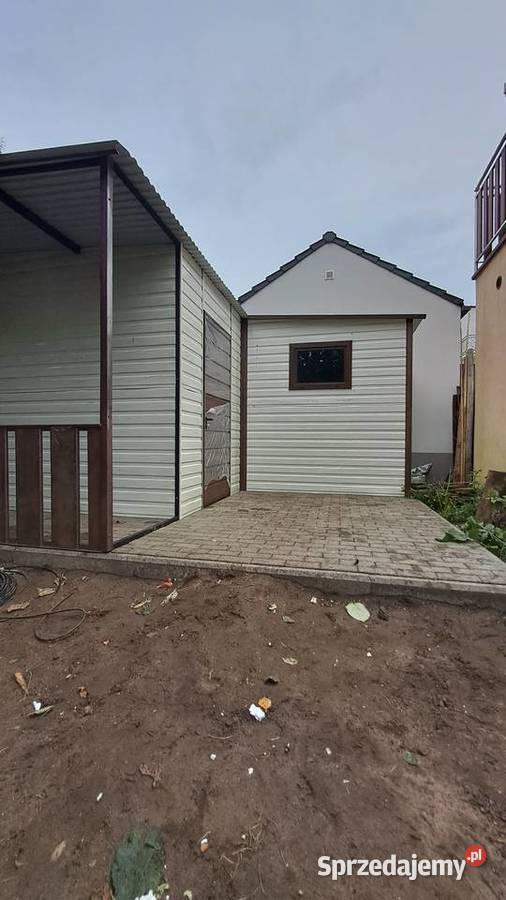 Wiata ogrodowa GARAŻ BLASZANY Domek Ogrodowy