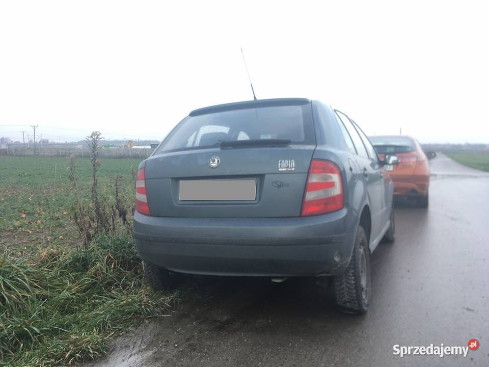 Skoda Fabia I klima uszkodzony silnik 1198cm3 Wrocław