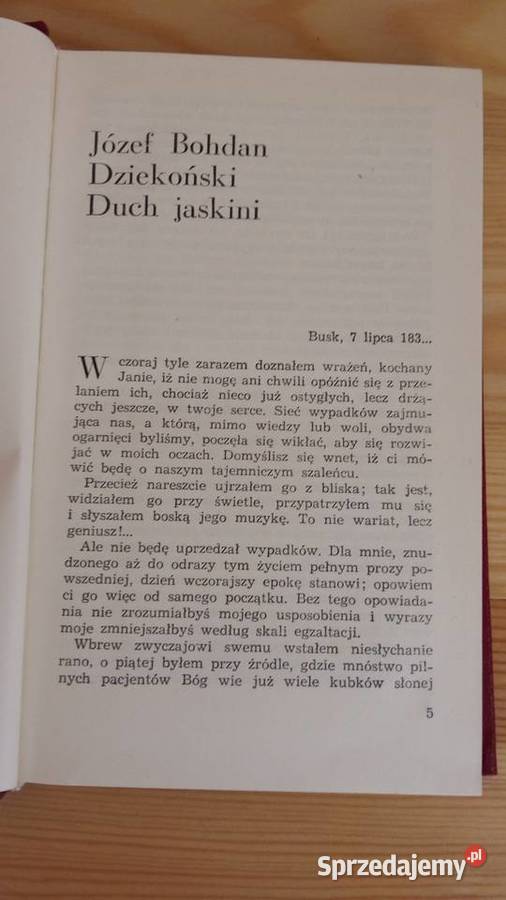 Polska nowela fantastyczna zebrał Julian Tuwim Łódź sprzedam