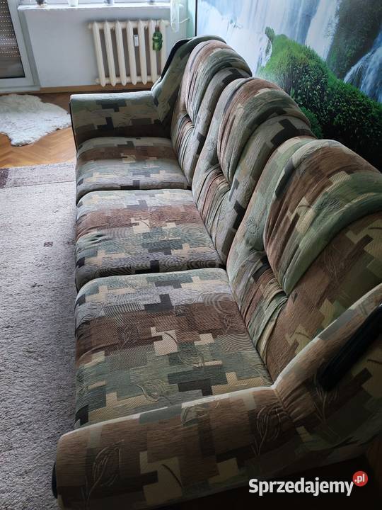 Rozkładana kanapa tkanina Poznań