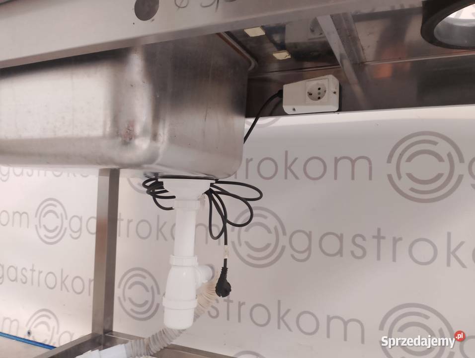 Stół ze zlewem i otworem na odpadki 120x60x85 dolnośląskie Wrocław