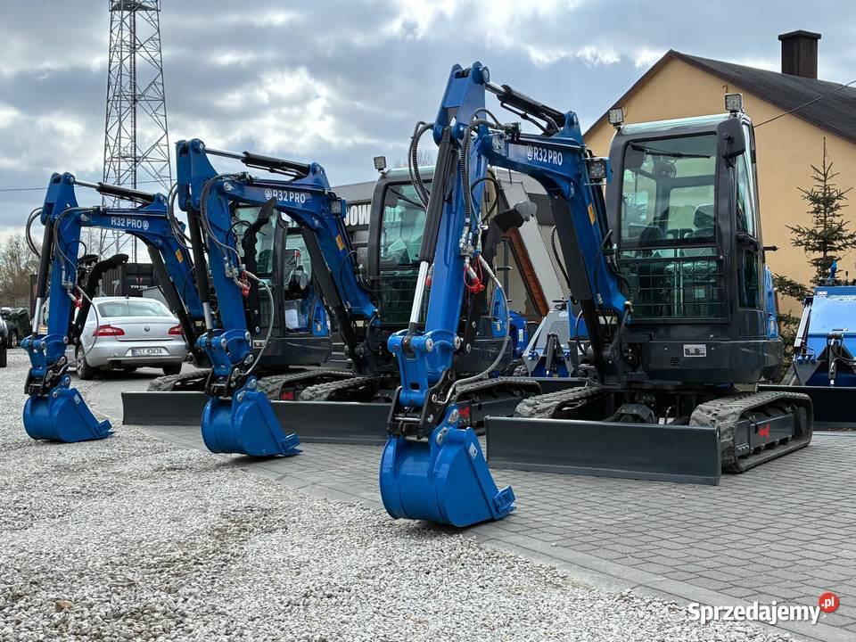 NOWA Minikoparka RIPPA R32 PRO mega wyposażenie Kielce