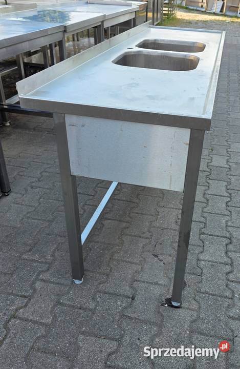 Zlew 2 Komorowy Z Blatem Roboczym 2006085 M1034 Gastronomia