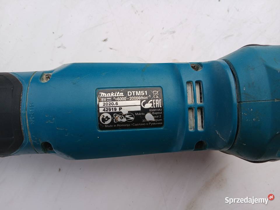 Narzędzie wielofunkcyjne Makita DTM51Z 32 śląskie Szczerbice