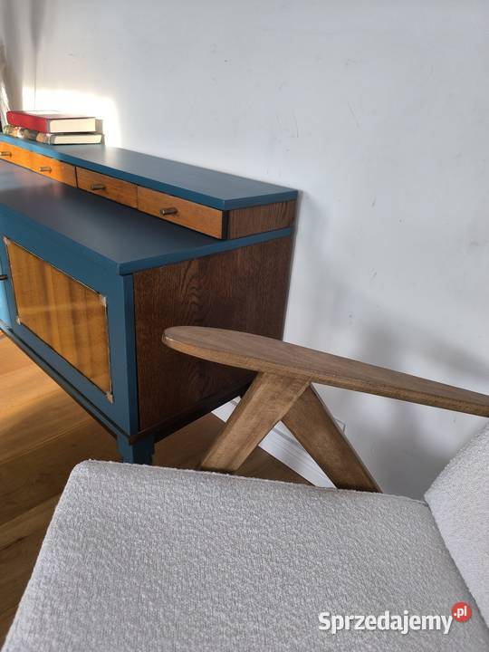 Piękna komoda pomocnik PRL lata 70 łódzkie Łódź sprzedam