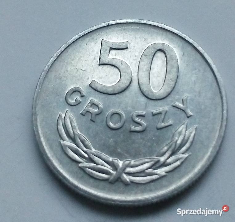 POLSKA50 GROSZY 1985 rzzmAL
