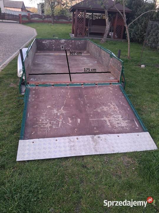 Przyczepa pod minikoparkę inny sprzęt Boeckman Rodaki