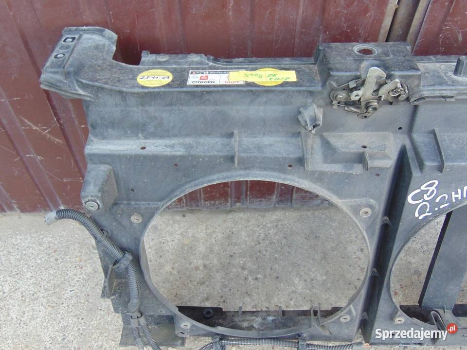 OBUDOWA WENTYLATORÓW CITROEN C8 22 HDI Wentylatory chłodnicy sprzedam