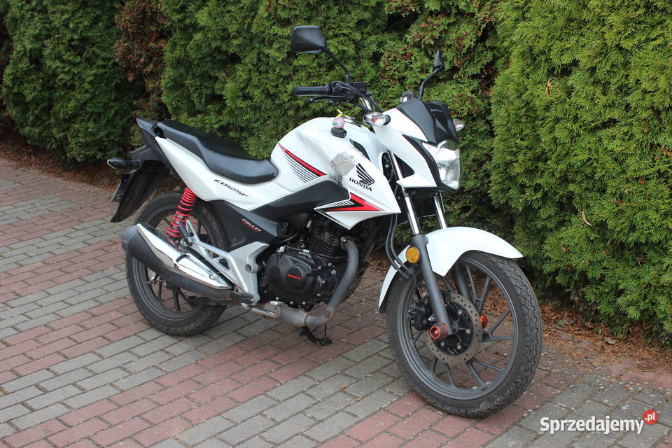 HONDA CBF 125 2017 Raty na telefon zamiana dowóz 31000km Goleniów
