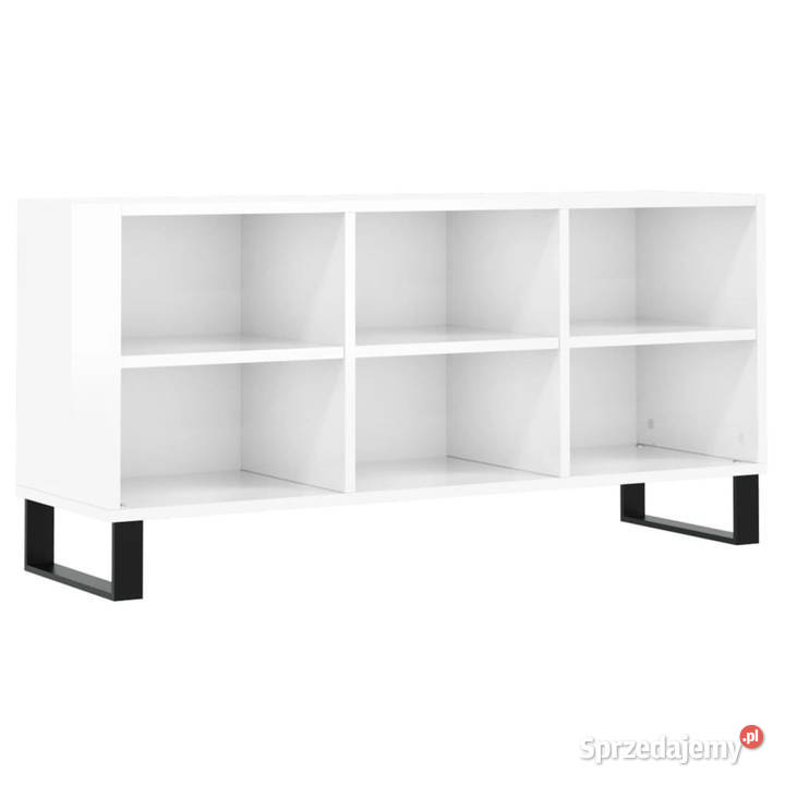 Szafka pod TV biała wysoki połysk 1035x30x50 Warszawa