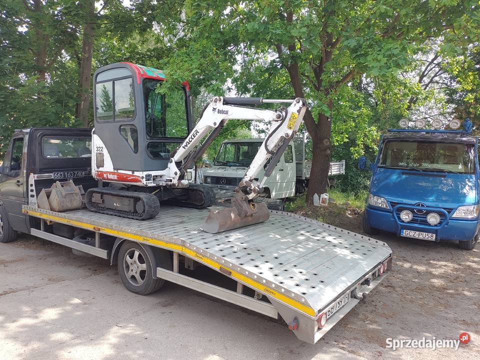 Usługi minikoparką mini ładowarką wywrotka pomoc Szprotawa