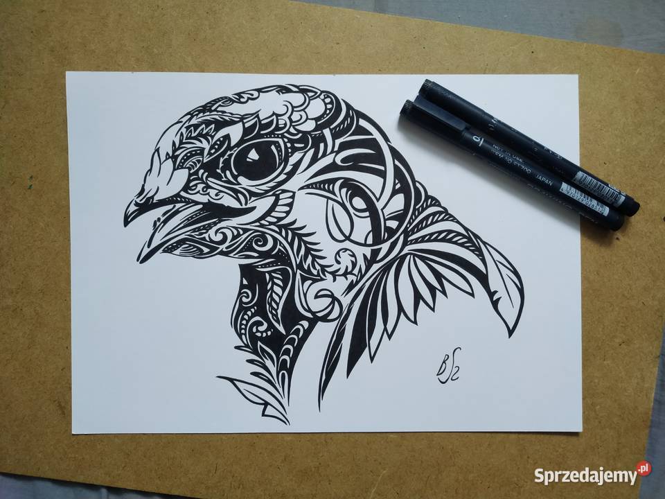 Rysunek jerzyk cienk blok t A4 250 gm2 Warszawa