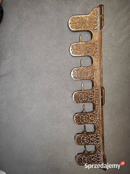 Wiktoriański uchwyt wieszak na parasole kije Krzeszowice