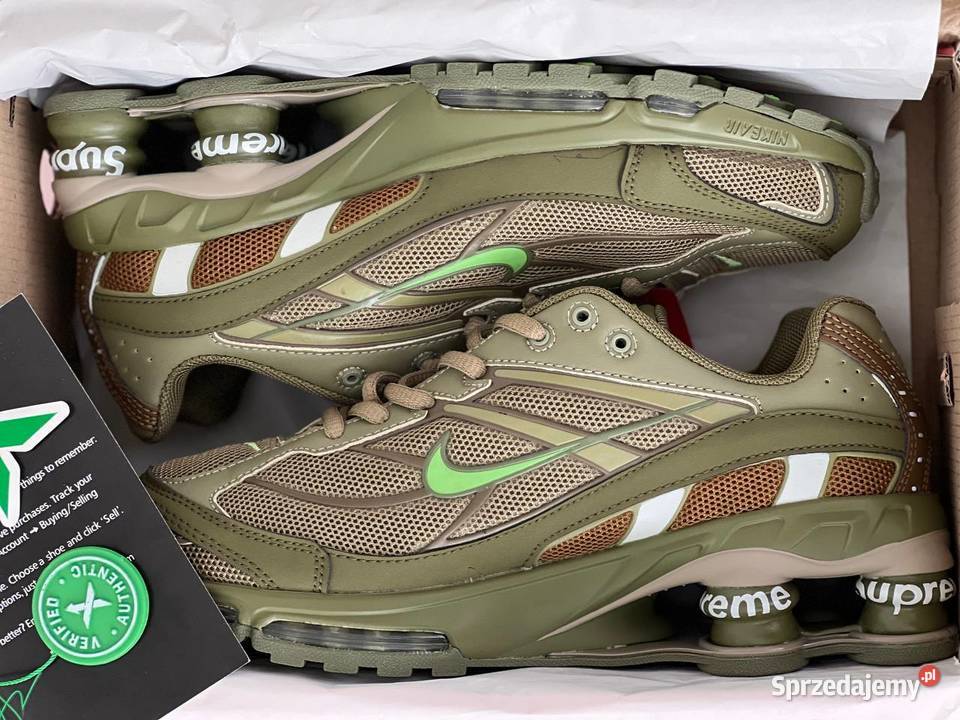 Buty Nike Shox Ride 2 Supreme Khaki 3645 mazowieckie Warszawa