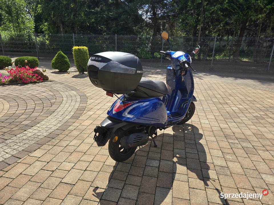 Skuter 50cc 2020r wtrysk 4T LED alarm niski Radomsko sprzedam