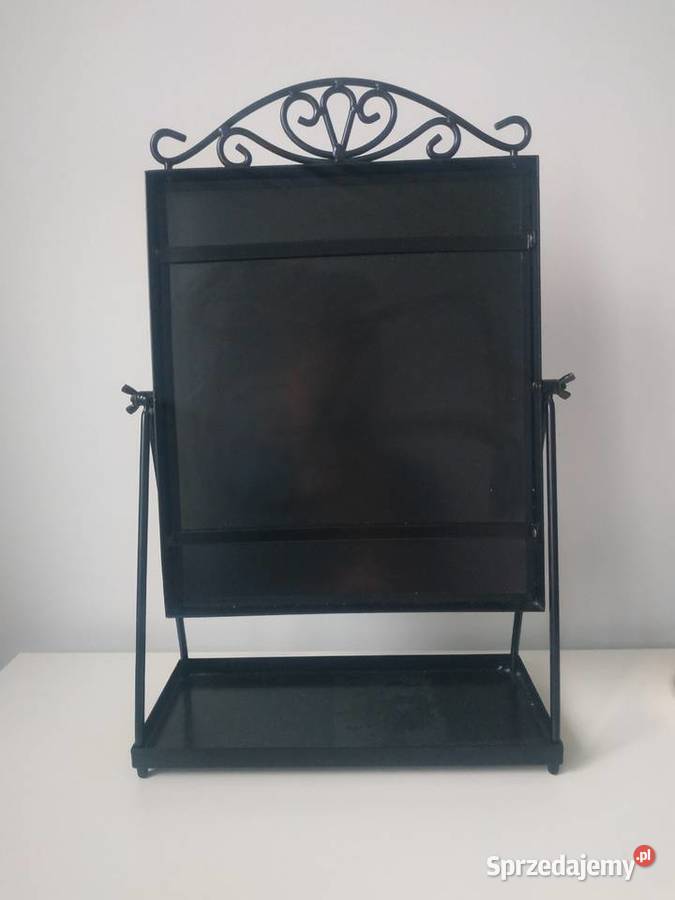 Lustro stołowe toaletka Ikea czarne stojące Warszawa