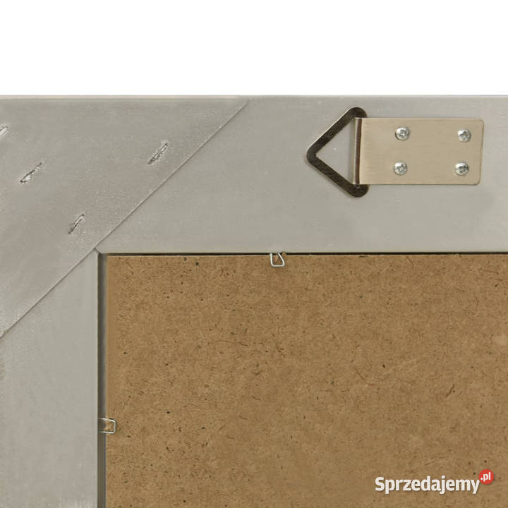 Lustro ścienne w stylu barokowym 60x40 srebrne Warszawa