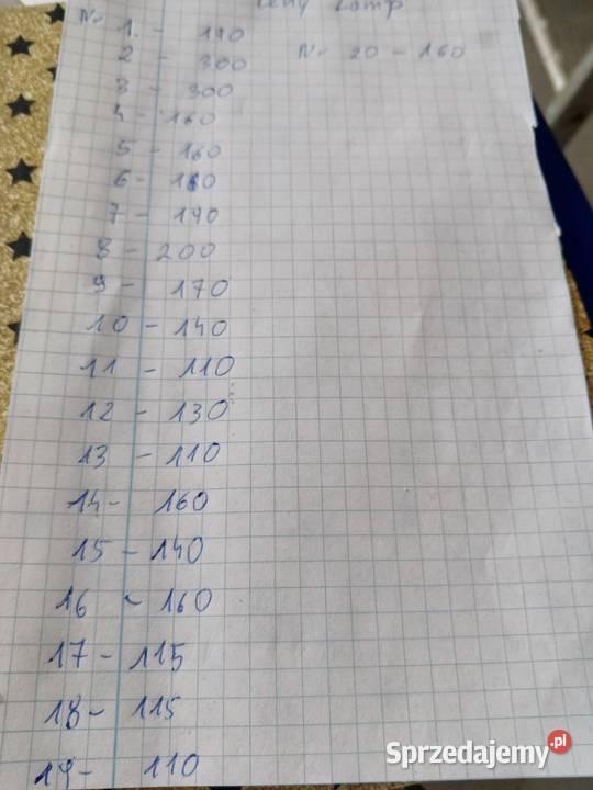 lampy naftowe sprawne sprzedam