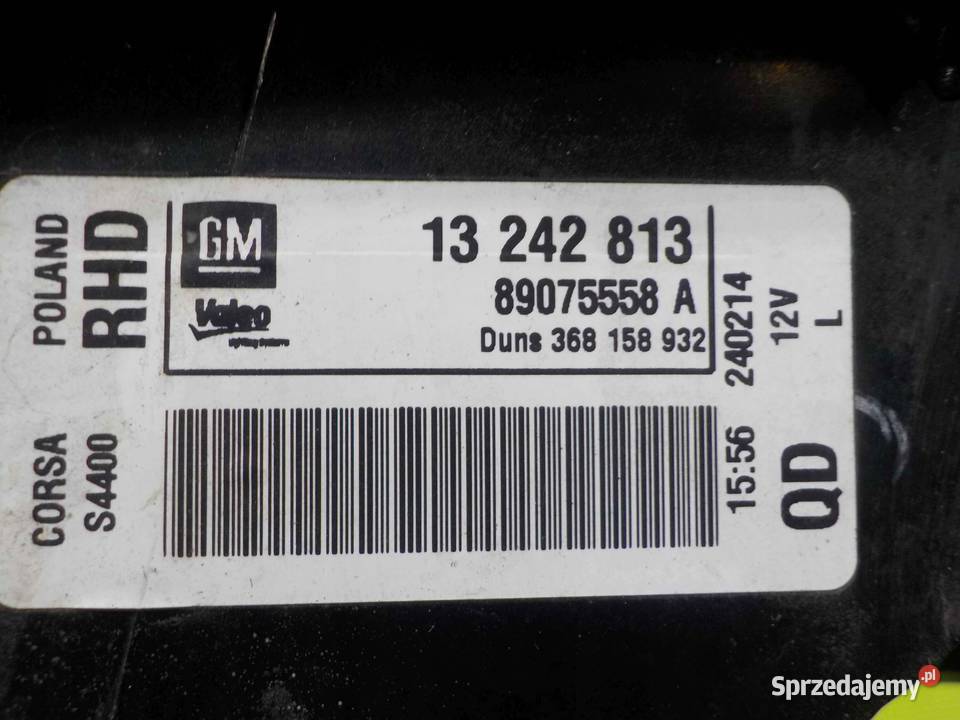OPEL CORSA D LIFT 14r HB 3D lampa lewa tyl Suków