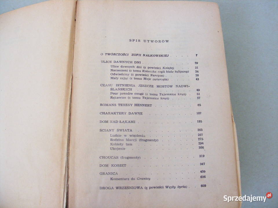 Nałkowska Dzienniki czasu wojny Pisma wybrane dolnośląskie