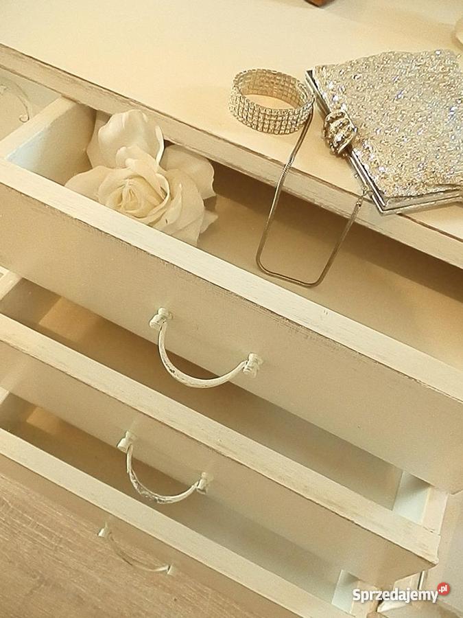 komoda ludwik szafka rtvshabby chicprowansja Lubin