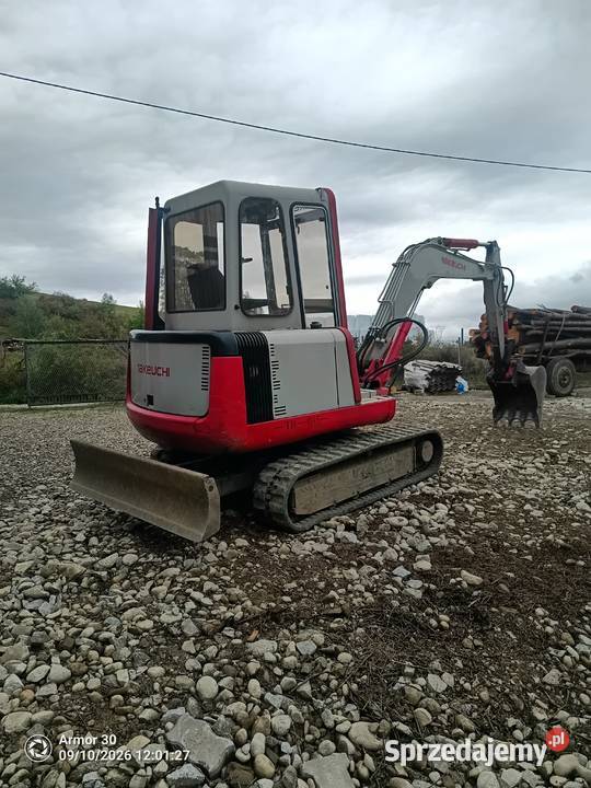 Koparka Takeuchi TB035 Gąsiennice Koparki Kacwin sprzedam