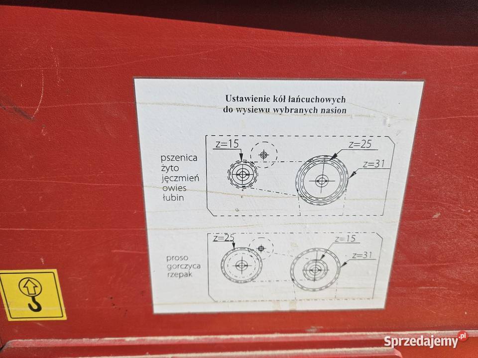 Siewnik Meprozet 25 m Siewniki i sadzarki Jeżówka