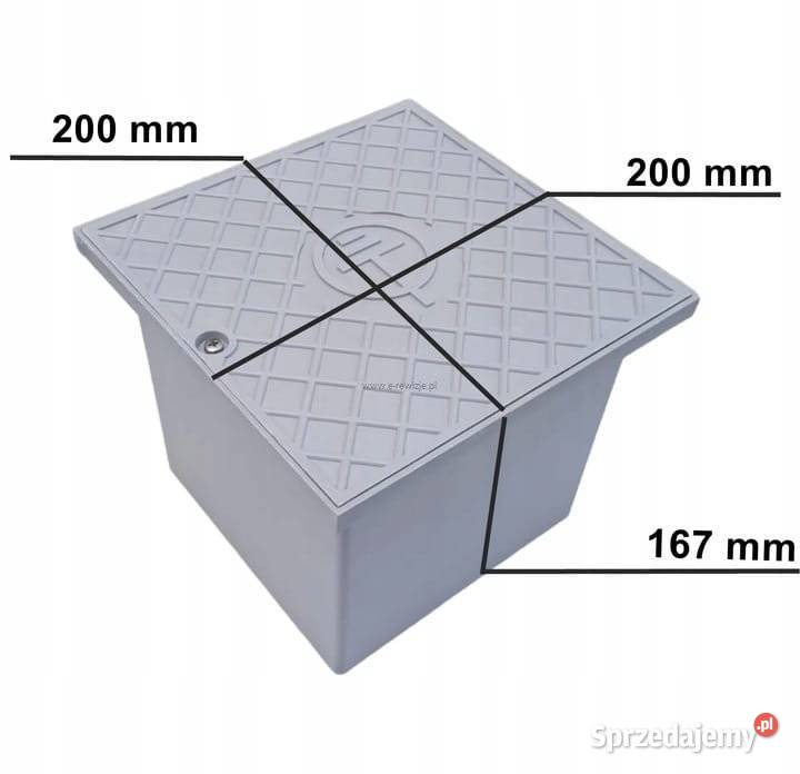 PUSZKA ODGROMOWA ZIEMNA 200x200x167 WZMACNIANA Z Kielce