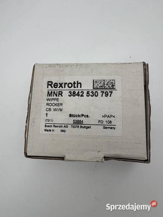 Rexroth 3 842 530 797 Wippe rocker Pozostałe mazowieckie sprzedam