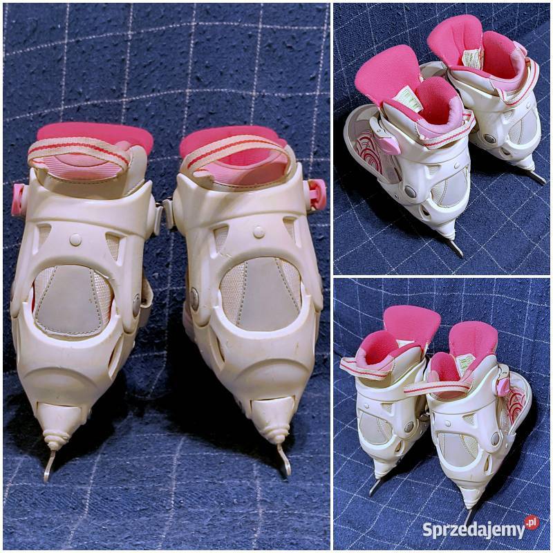 OXELO łyżwy dziecięce regulowane rozmiar 3235 sprzedam