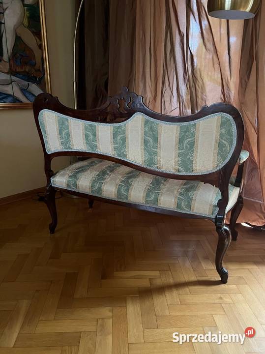 Komplet 4 stylowe krzesła i kanapa Łódź sprzedam