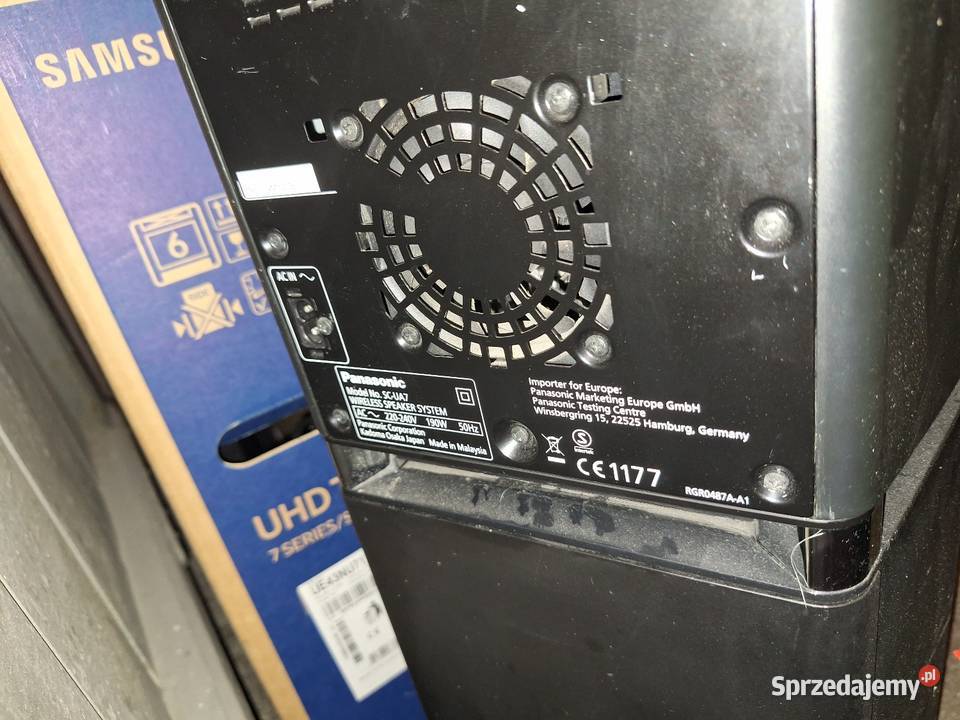 Zestaw elektroniki telewizor smart kolumna Monitory i projektory małopolskie Kęty