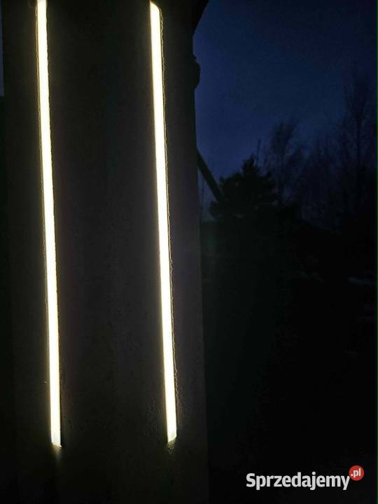 Lampa ogrodowa betonowa słupek podświetlenie LED wielkopolskie Ostrzeszów sprzedam