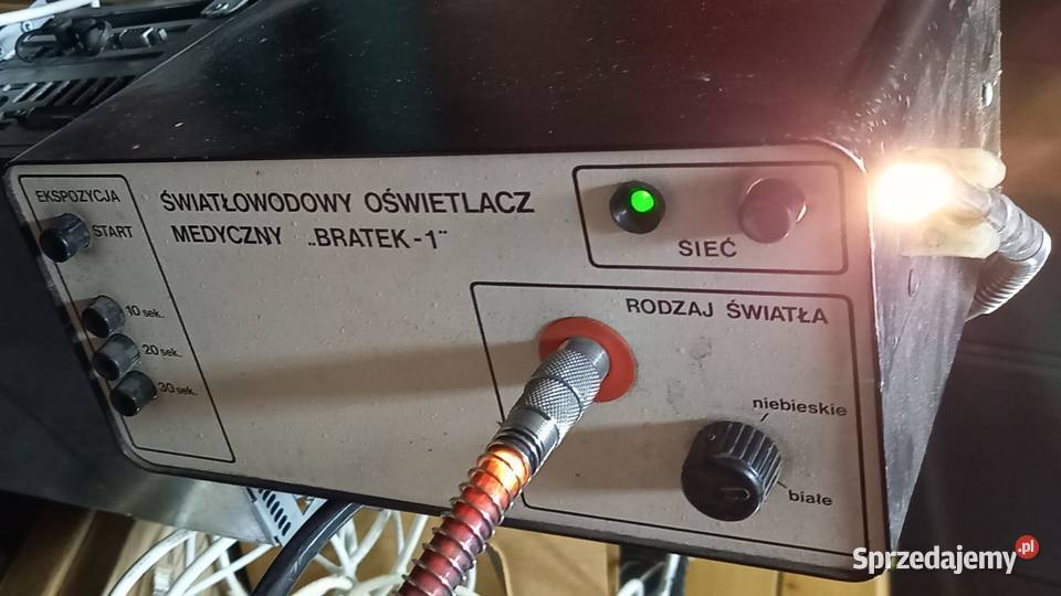 Światłowodowy oświetlacz medyczny Bratek1 Kraków