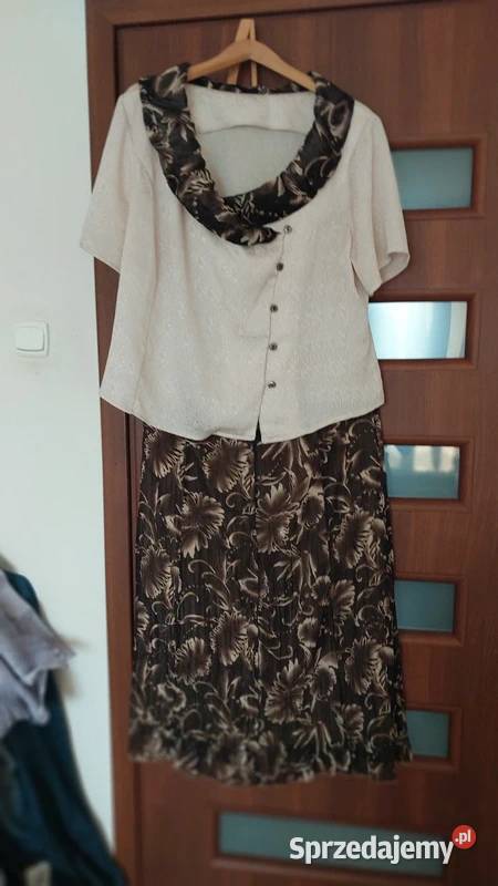 Garsonka 2 częściowa Kolor brązowo beżowy Opole