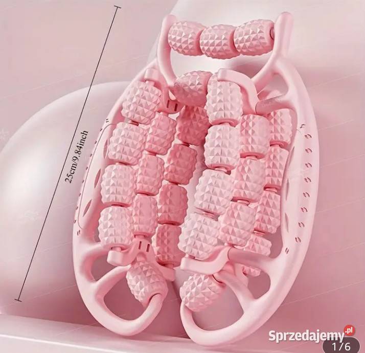 Maażer do nóg z rolkami