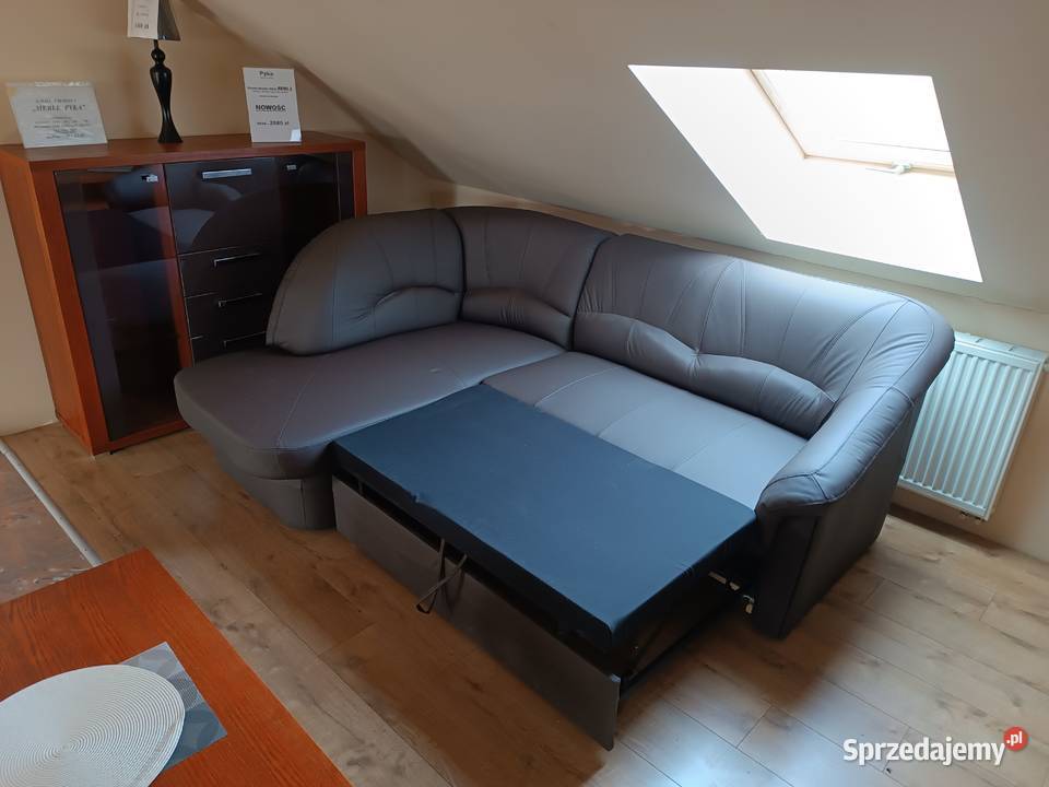 Nowy Narożnik 170x225 YARDEK Skóra Naturalna sprzedam