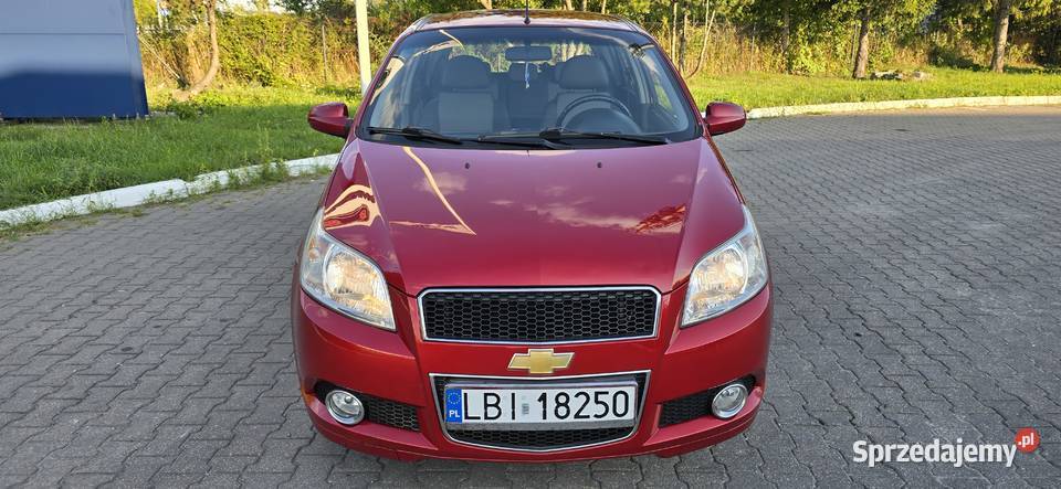 CHEVROLET AVEO 12i BENZYNA PRZEGLĄDOC012026 manualna Świdnik