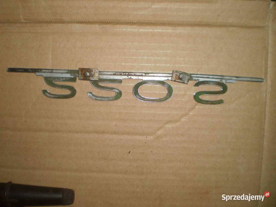 Mercedes 220S Kubuś Ponton znaczek napis