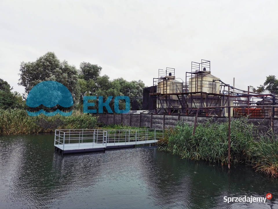 Pomost pływający roboczy platforma robocza zachodniopomorskie Drawsko Pomorskie