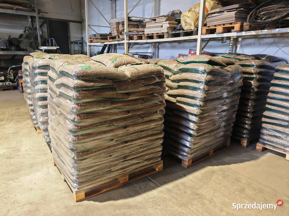 Pellet sosnowy 6mm Klasa A1 workowany podkarpackie Dębica