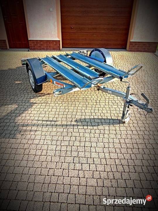 Przyczepa do przewozu motocykli quadów Jasło