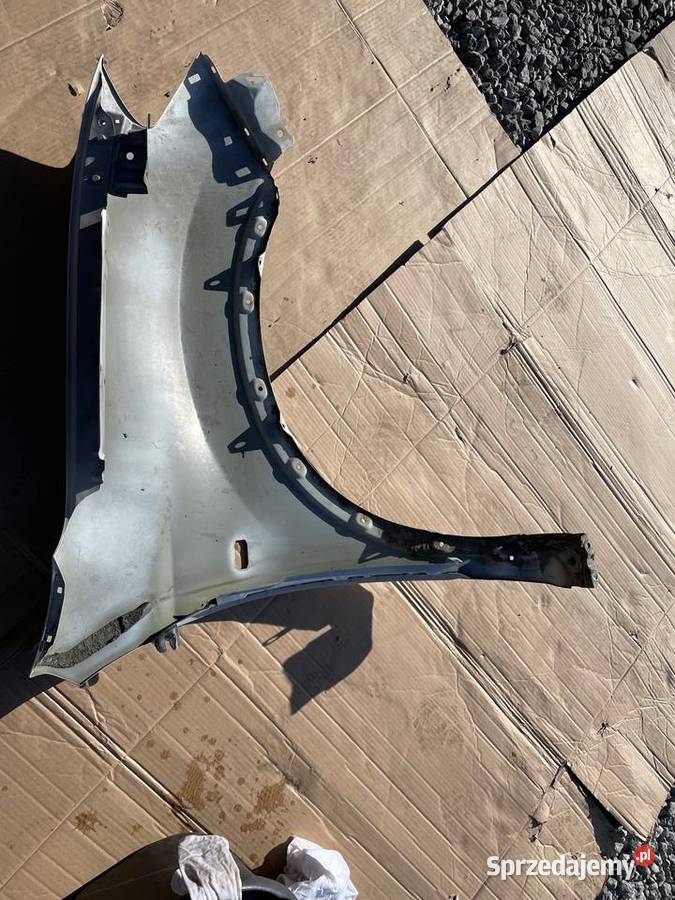 BŁOTNIK LEWY PRZÓD NISSAN QASHQAI J10 Czarny Dunajec